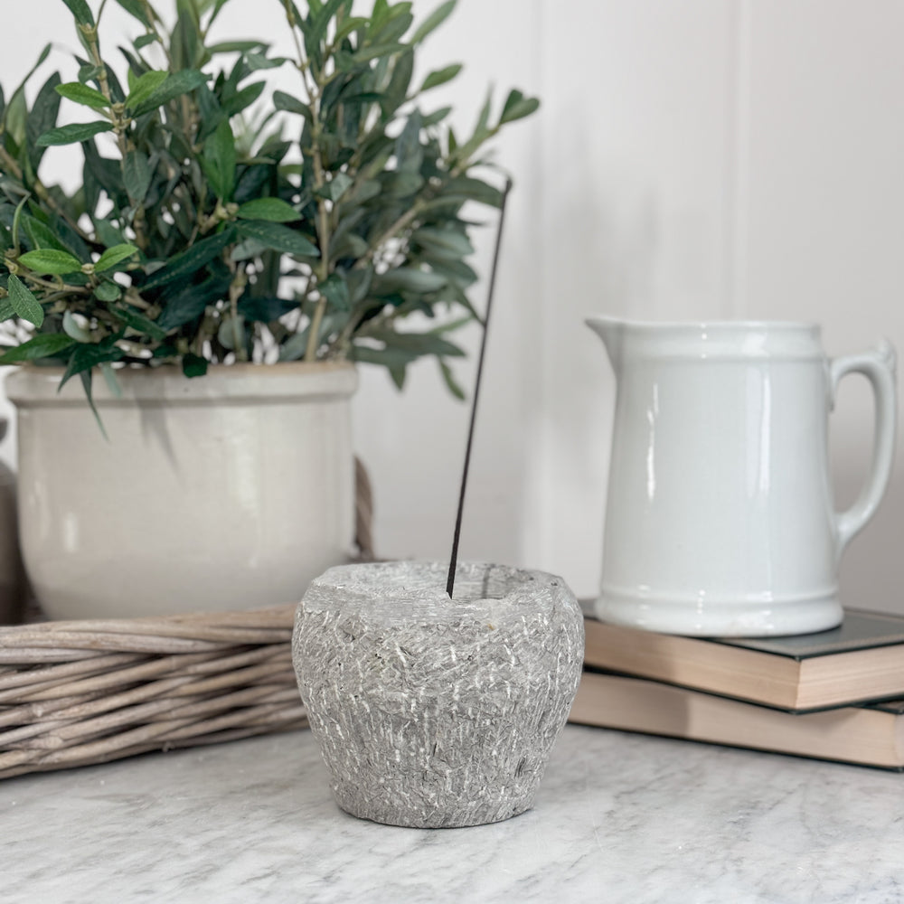 Vintage Carved stone bowl