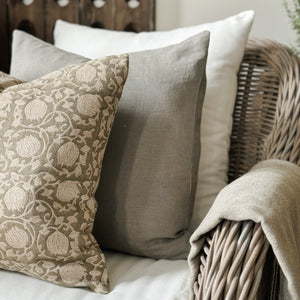Adeline Linen 22" Pillow Cover