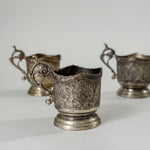 Vintage Metal Turkish Coffee Holder.