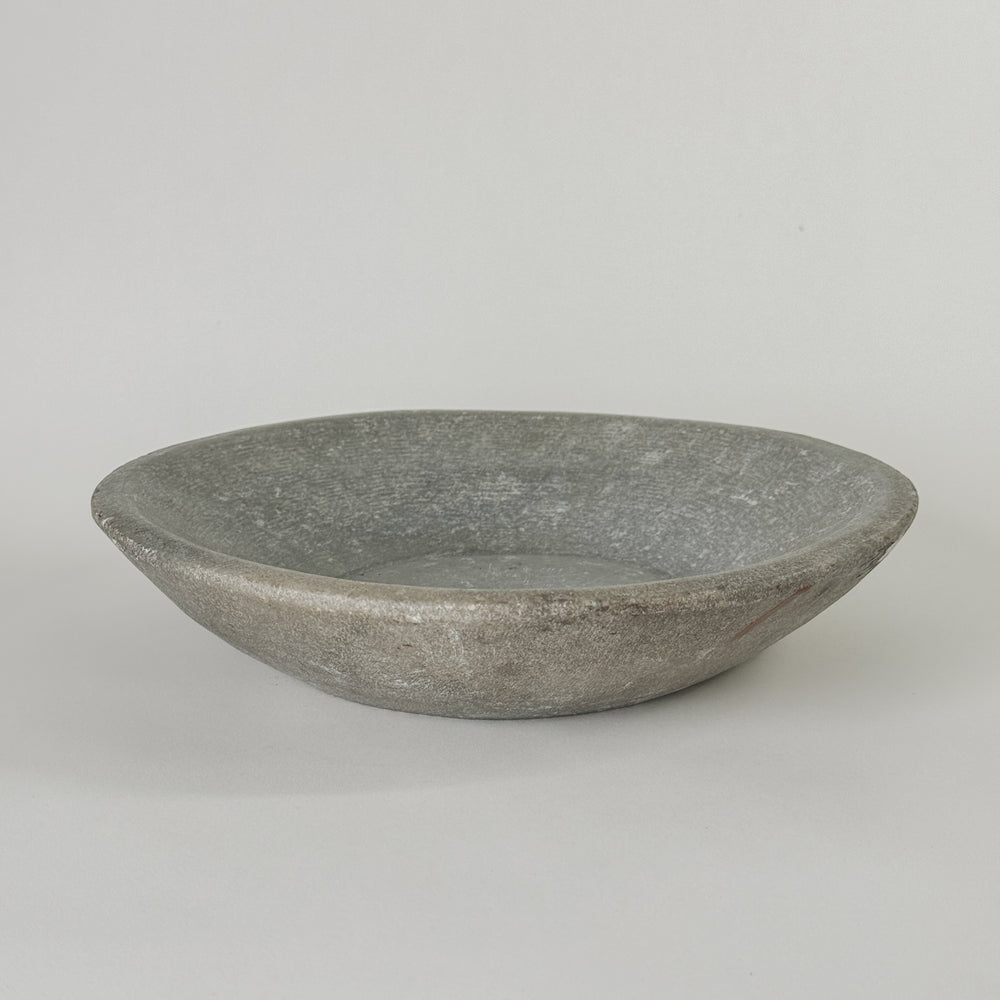 Vintage Round Marble Bowl III