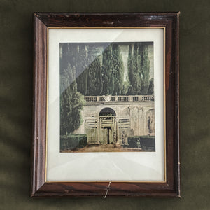 Vintage Architectural Framed Print