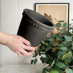 Matte Black Clay Pot