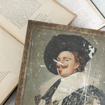 Vintage Cookie Tin with Dapper Gentleman