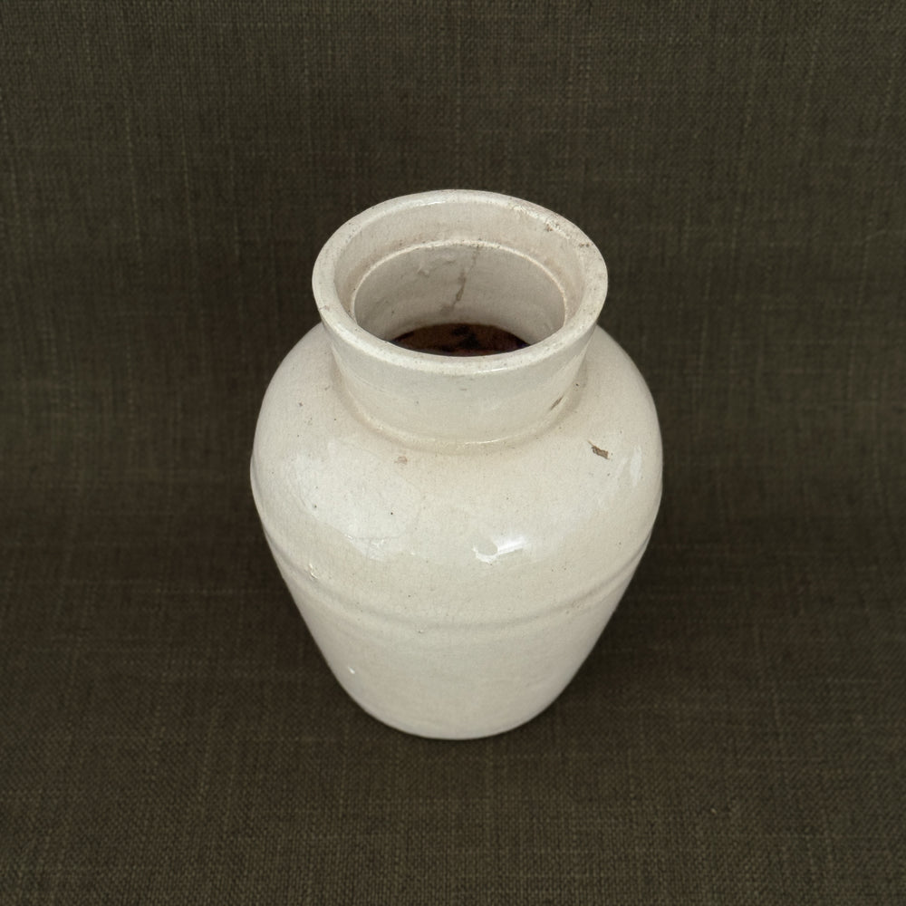 Vintage Snuff Crock.