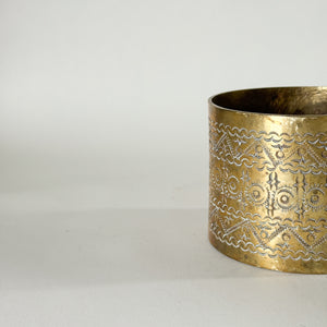Vintage Brass Container