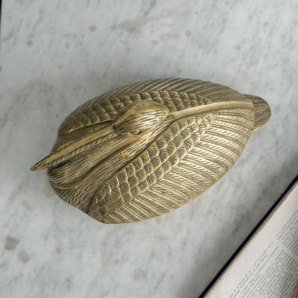 Vintage Brass Pelican