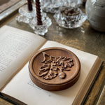 Wooden Acorn Wall Plaque
