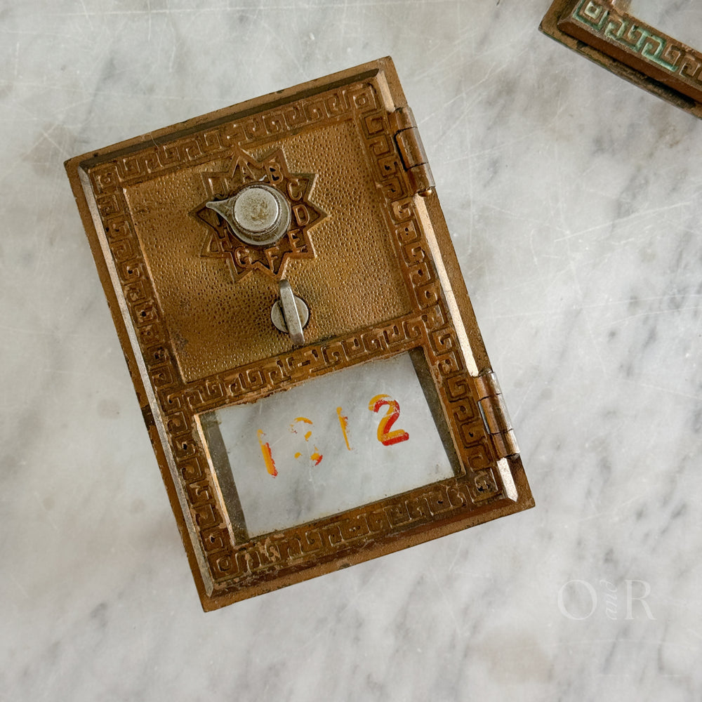 Vintage Postal Door w/ stand