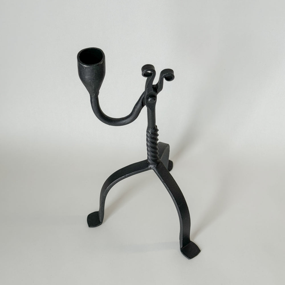 Iron Taper Holder Tripod.