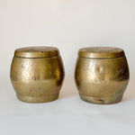 Vintage Brass Lidded Jar