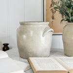 Antique Cream Confit Pot VIII - FRANCE