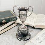 Vintage 1937 Bennett silverplate trophy