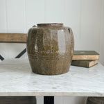 Vintage Brown Bean Pot II.