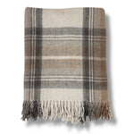 Stewart Wool Tartan Blanket.