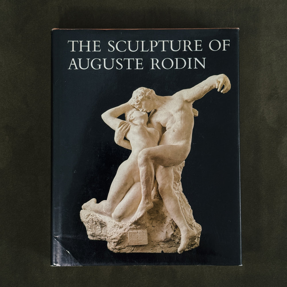 Vintage Sculpture of Auguste Rodin book