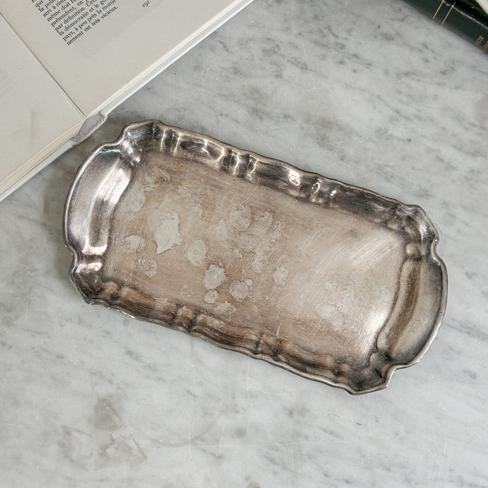 Vintage Silverplate tray