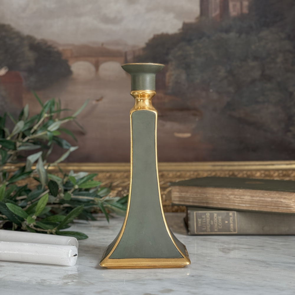 Vintage Limoge B&Co candleholder - FRANCE