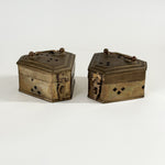 Vintage Brass Cricket Box