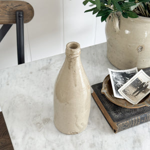 Vintage Tall Stoneware bottle
