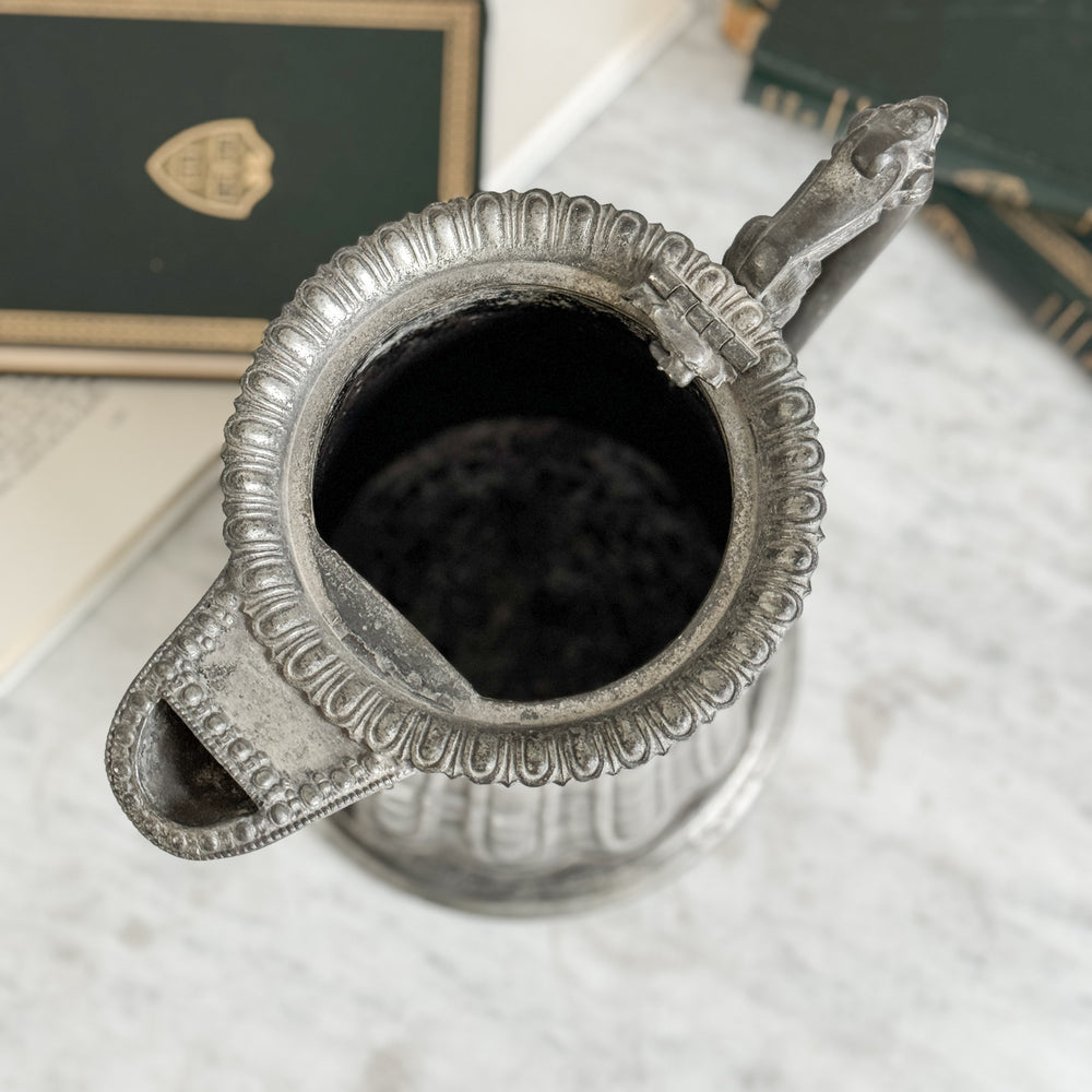 Vintage Pewter Pitcher