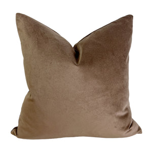 
                
                    Load image into Gallery viewer, Chestnut Velvet Pillow- Multiple Sizes
                
            