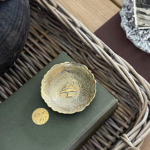 Vintage small brass dish