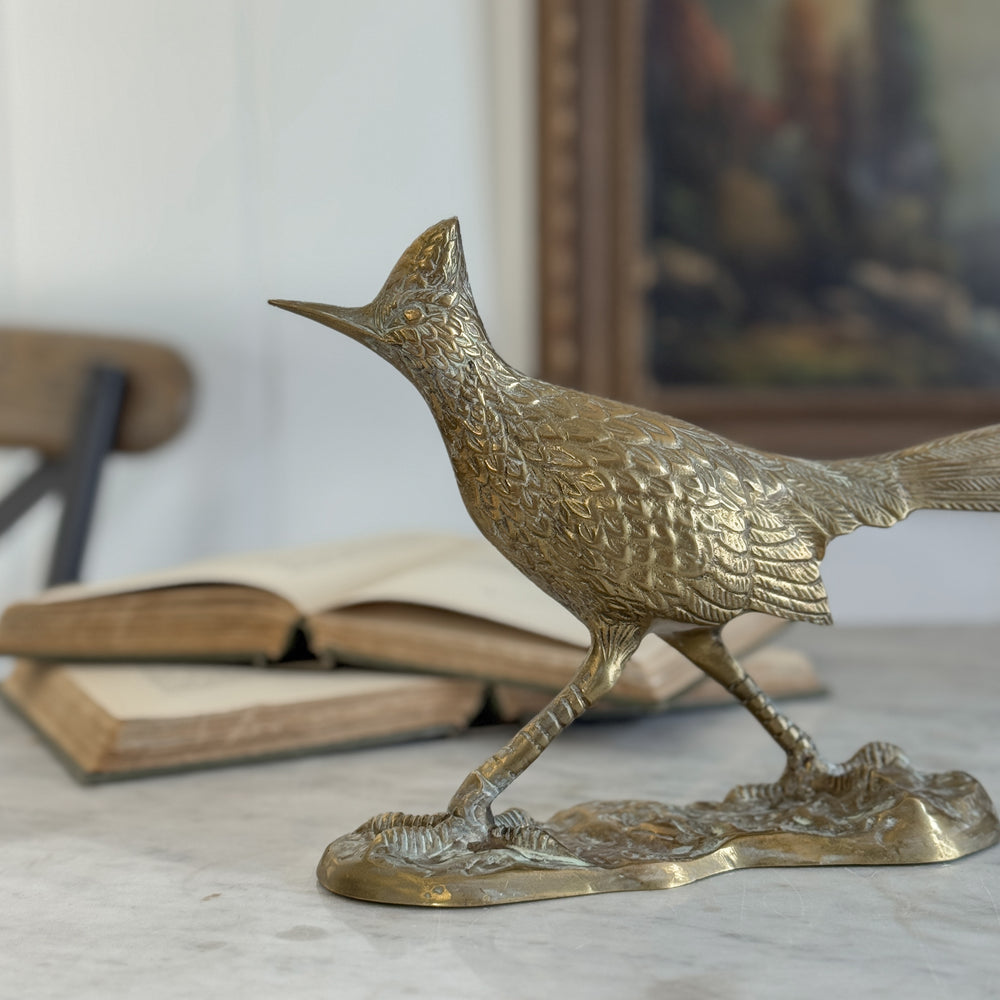 Vintage Brass Roadrunner