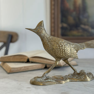 Vintage Brass Roadrunner