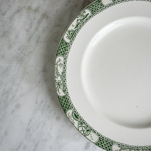 Vintage Pagoda Porcelain Plate.