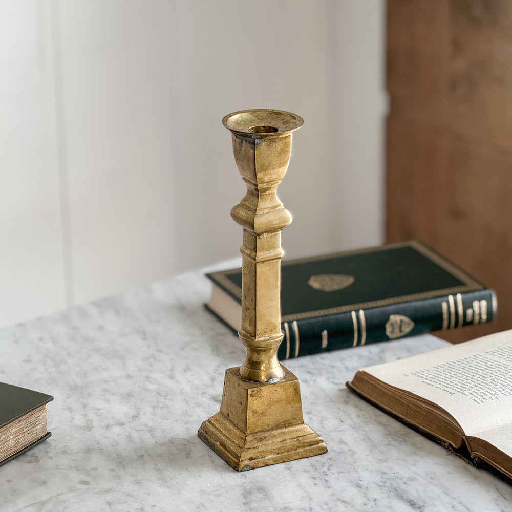 Vintage large Brass Taper.