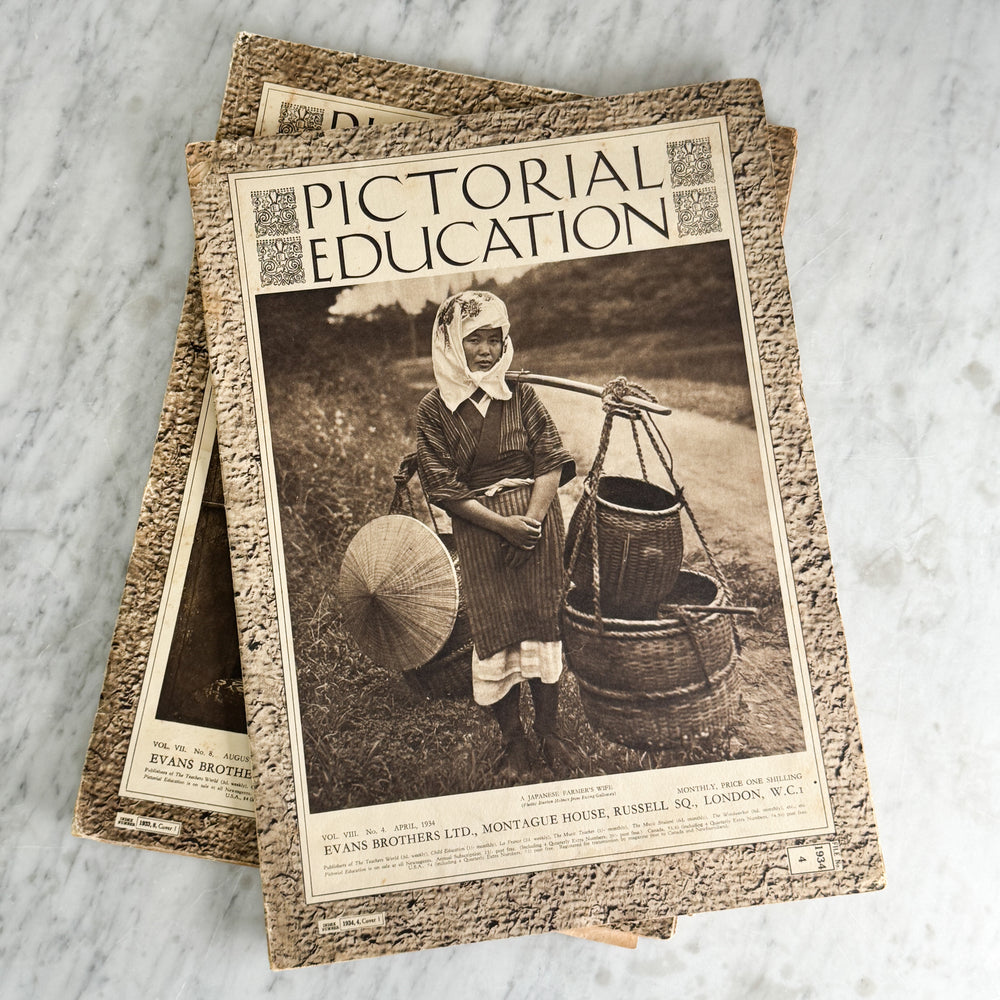 Vintage Pictorial Education Magazine