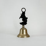 Vintage Brass Fiddle Cat Bell