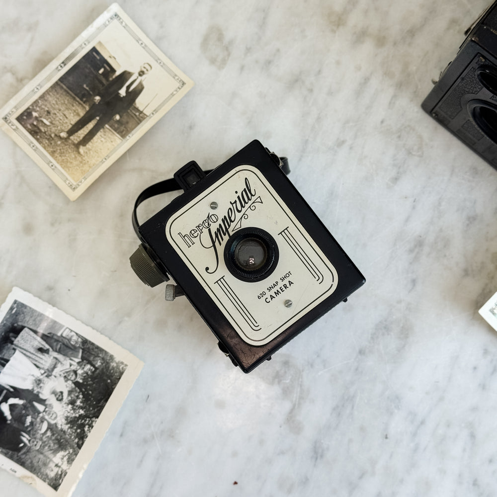 Vintage Imperial box camera.