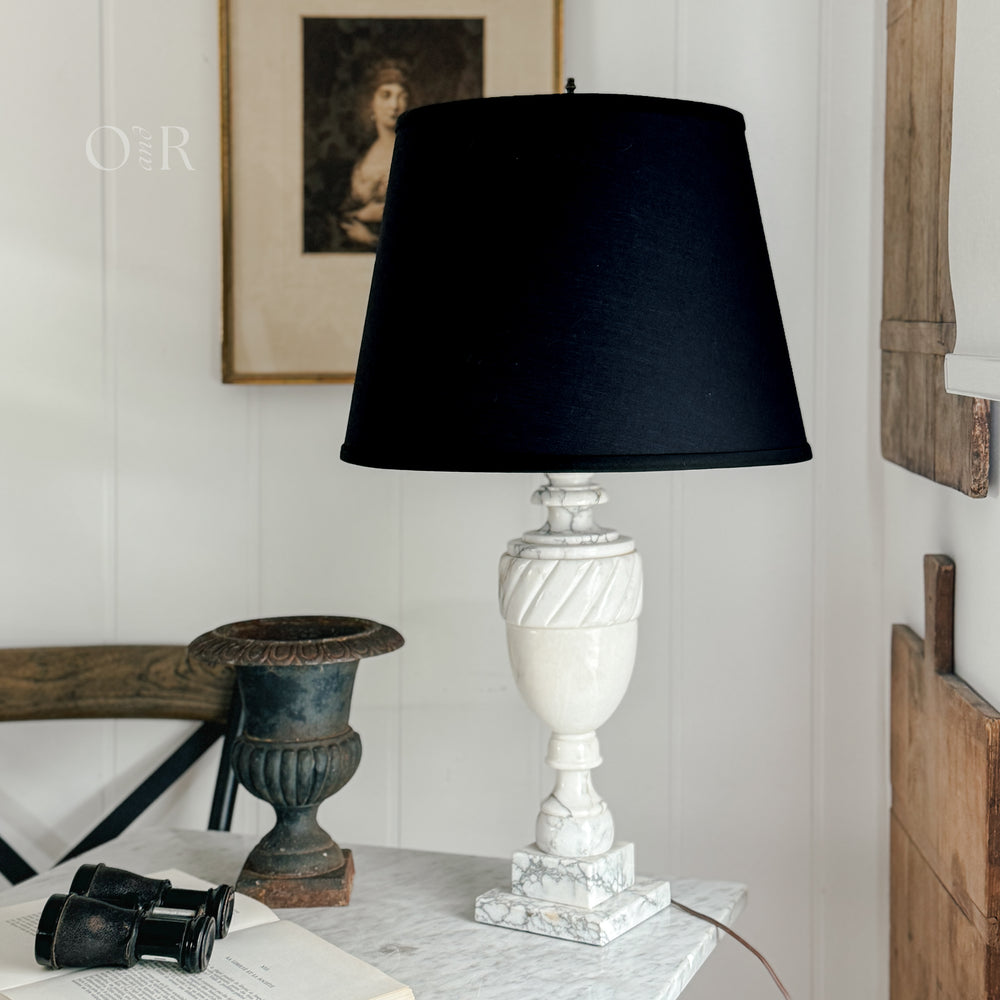 *PREORDER* Black Linen Lamp Shade