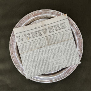 Antique French 1800s Newspapers.
