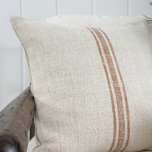James caramel 20" Grainsack Pillow Cover