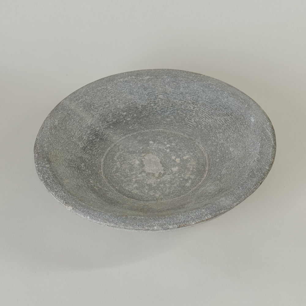 Vintage Round Marble Bowl I