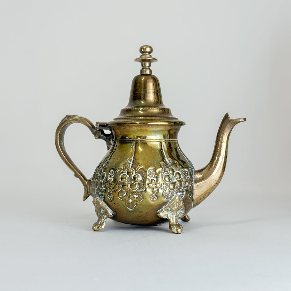 Vintage Brass Teapot.