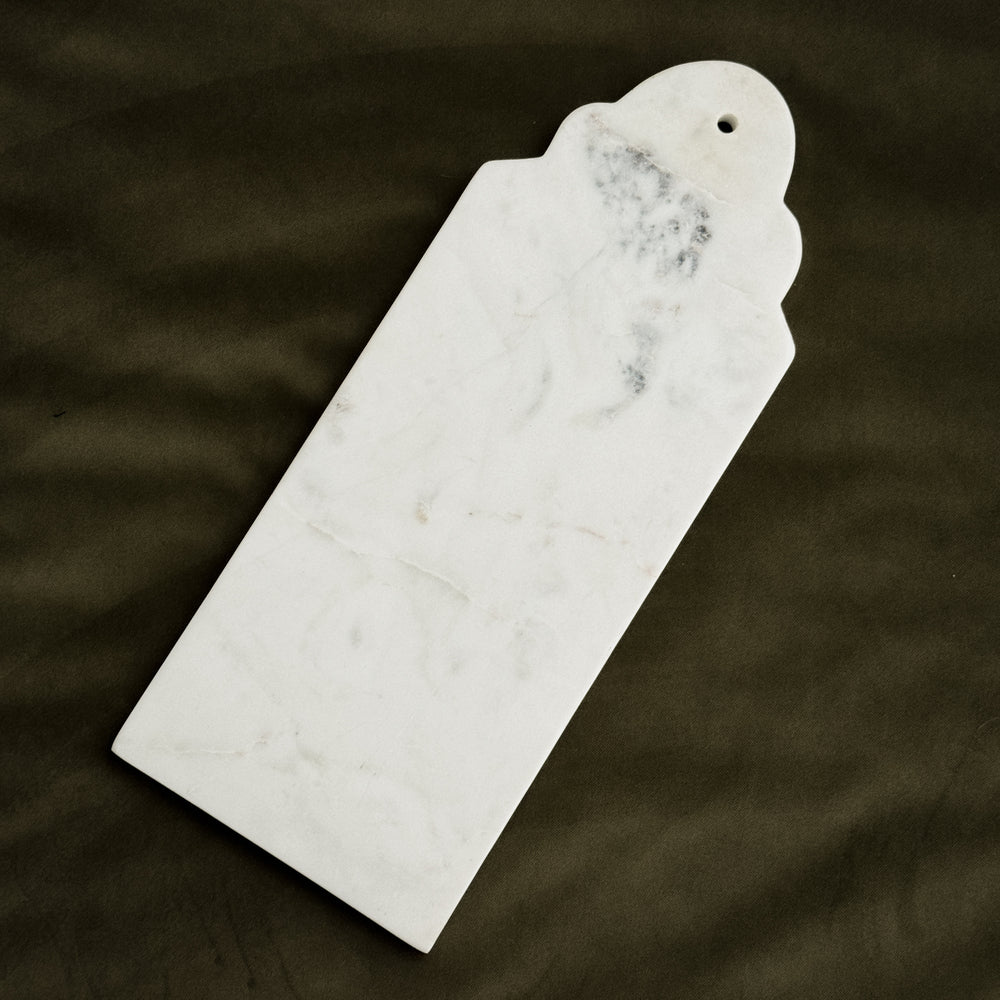 Carved rectangle Marble Tray.