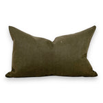 Vintage army bag 14" x 20" Pillow Cover.