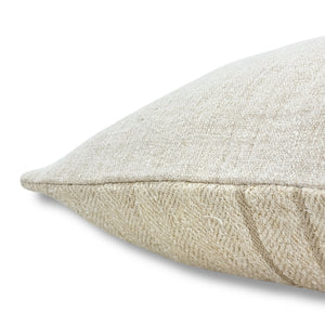 Tilly Grey 20" Grainsack Pillow Cover