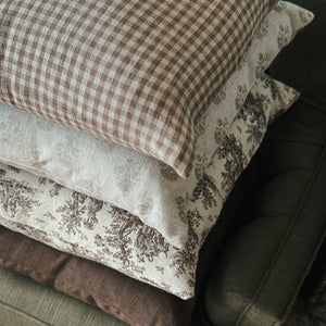 Braxton Gingham Pillow Cover- Multiple Sizes.