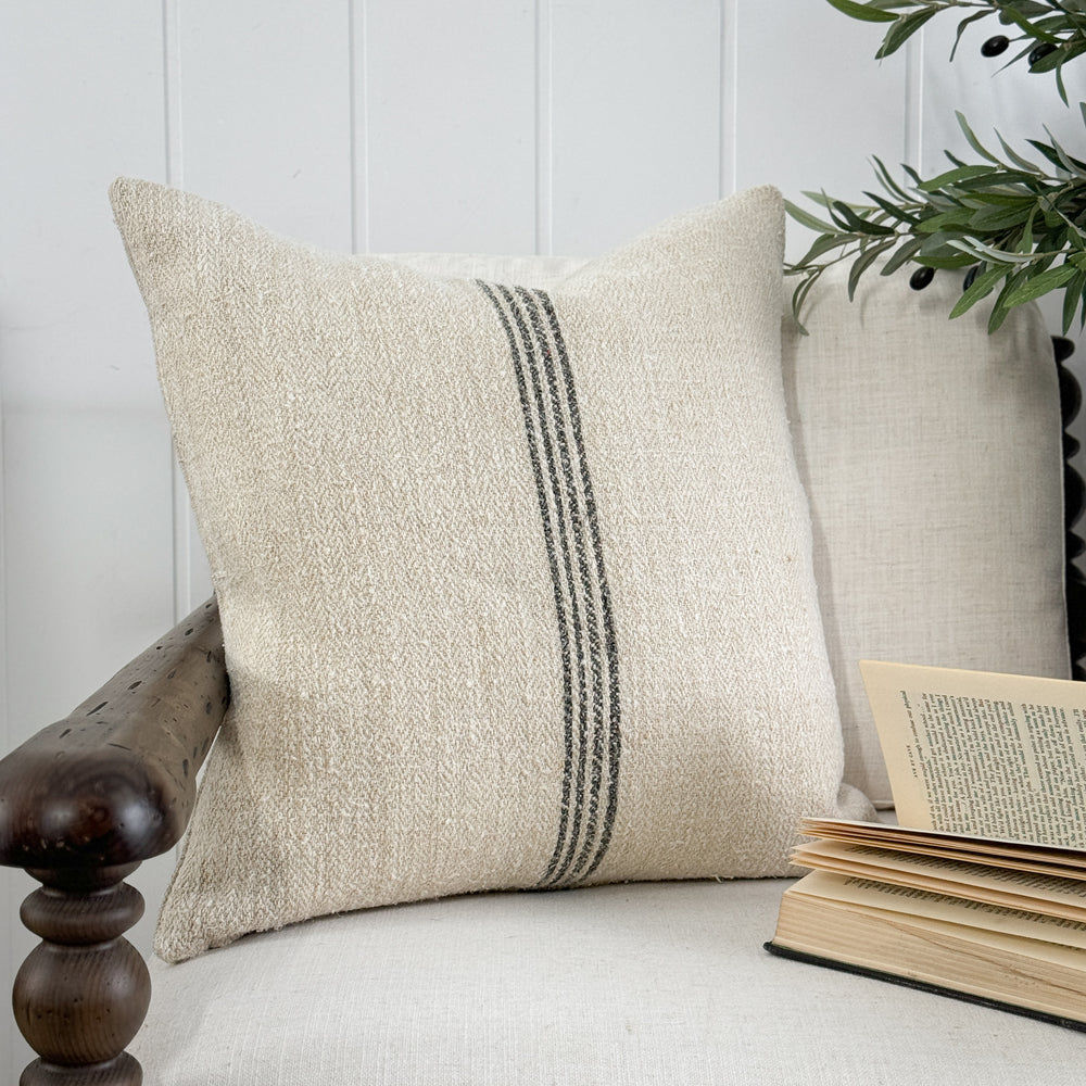 Henley Grainsack Pillow Cover- Multiple Sizes