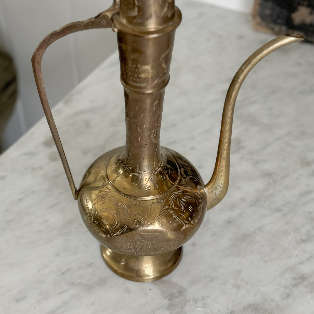 Vintage Brass Pot.