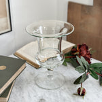 Vintage classic glass urn