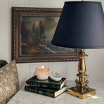 Vintage brass lion MCM lamp base