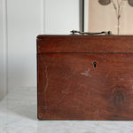 Vintage Wood Lidded Box.