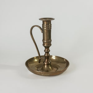 Vintage Brass Taper with Handle
