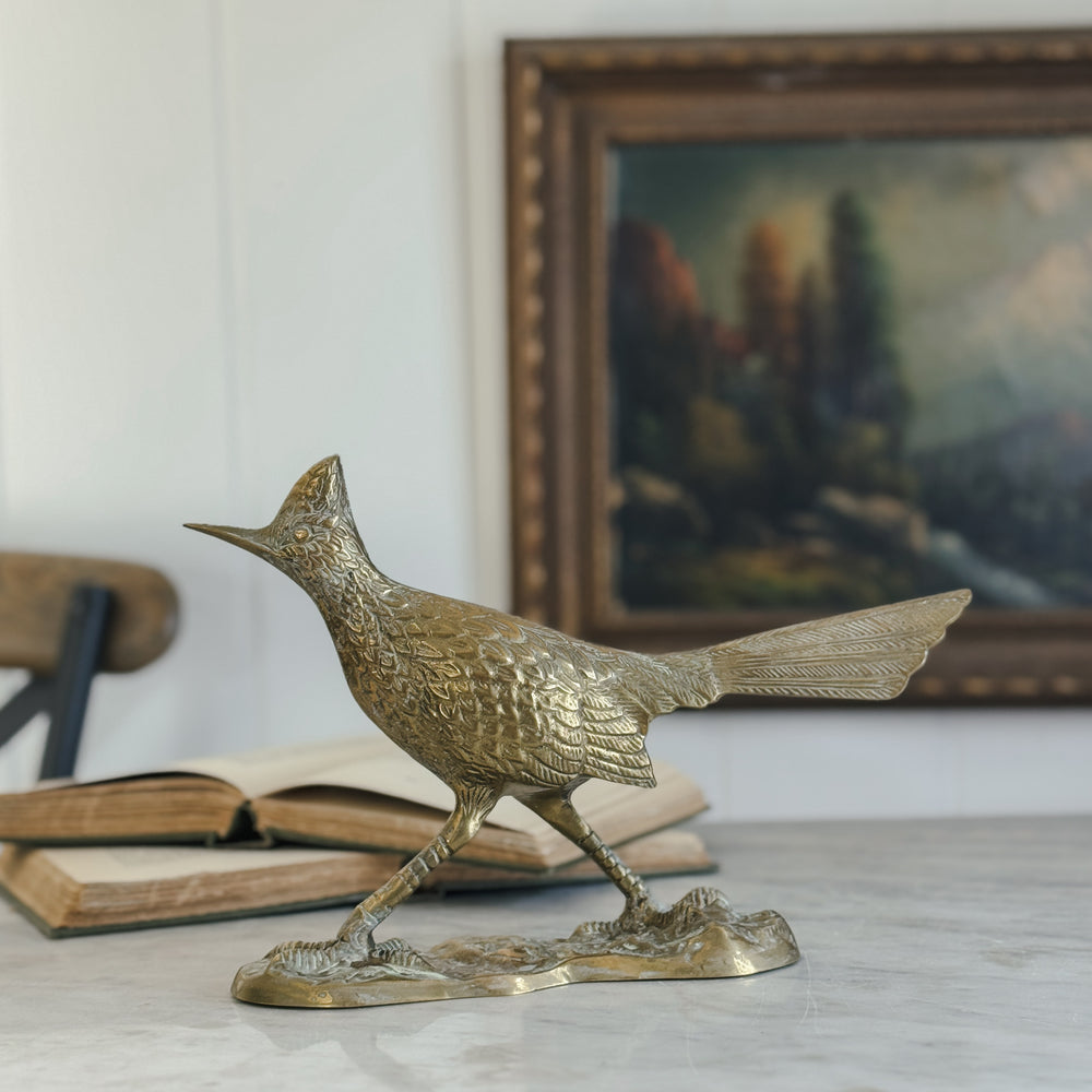 Vintage Brass Roadrunner