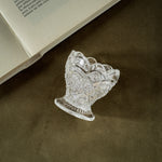 Vintage Glass Toothpick Holder VII